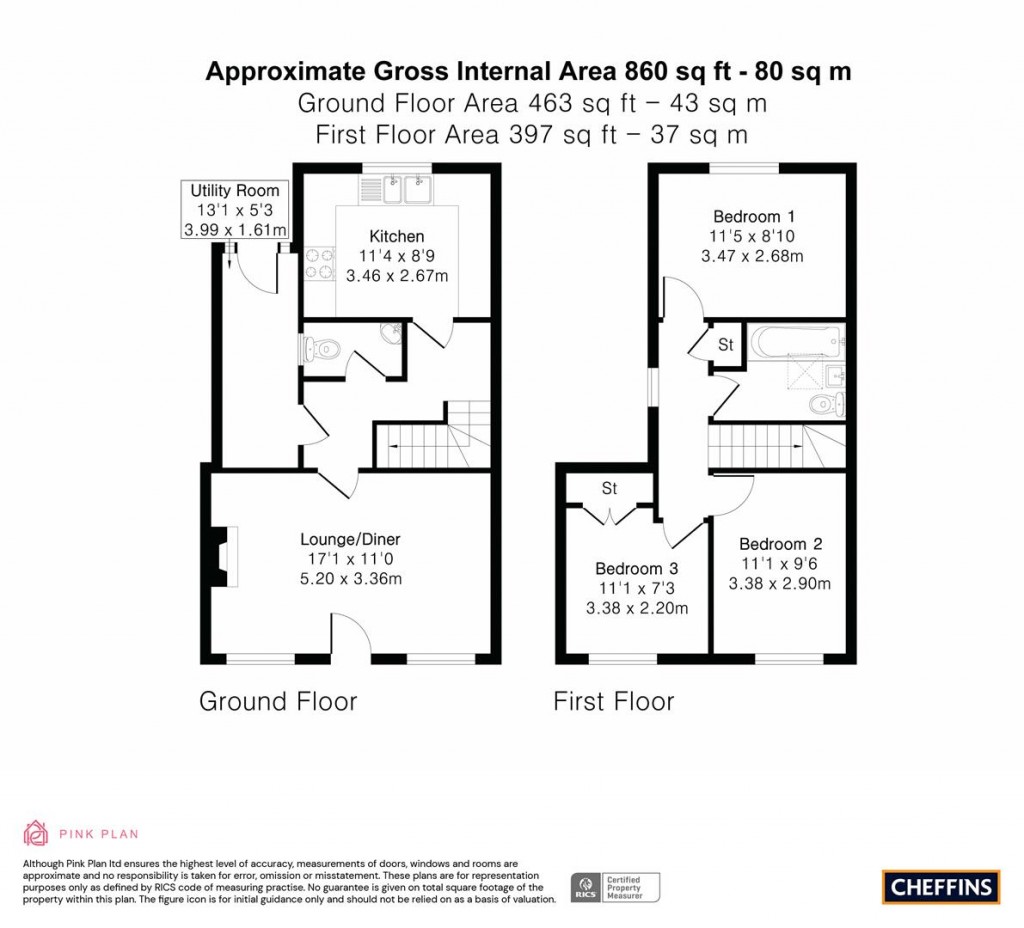 Floorplans For Market Street, Fordham