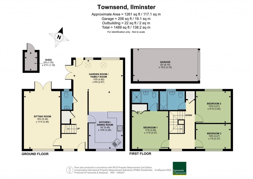 Floorplans For Knott Oak, Ilminster