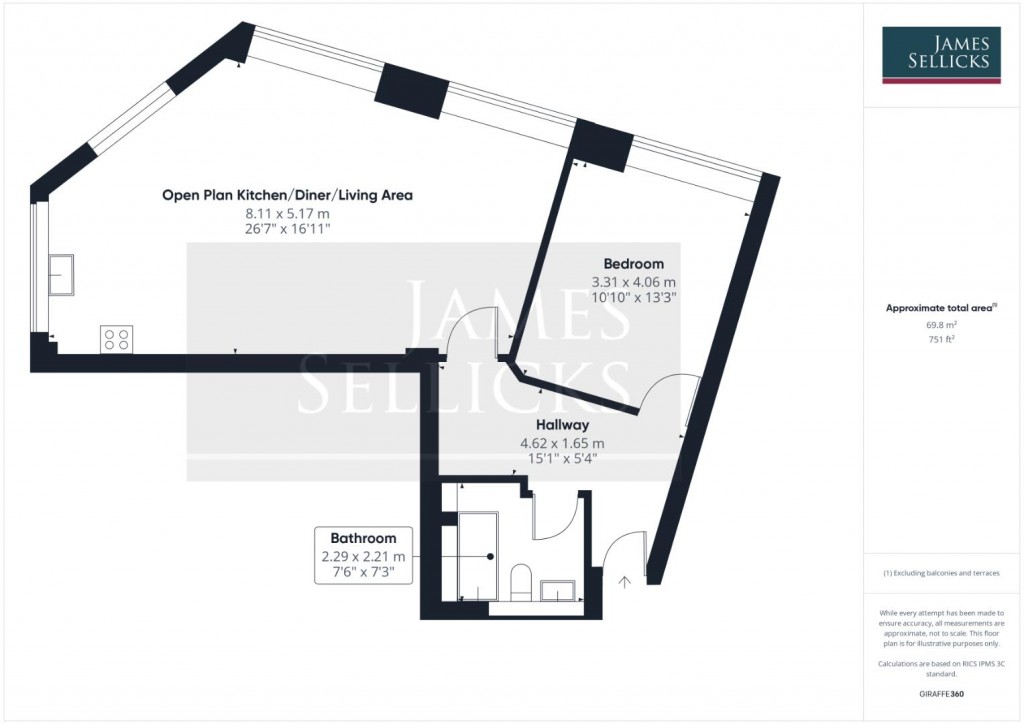 Floorplans For The Pick Building, Wellington Street, Leicester