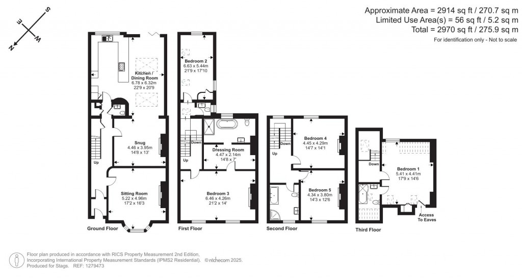 Floorplans For College Road, St. Leonards, Exeter