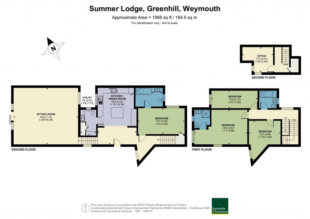 Floorplans For Greenhill, Weymouth