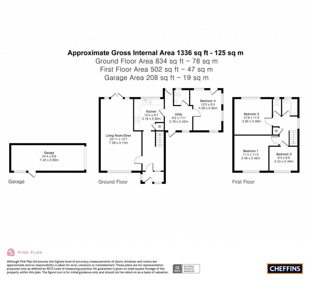 Floorplans For Long Road, Comberton