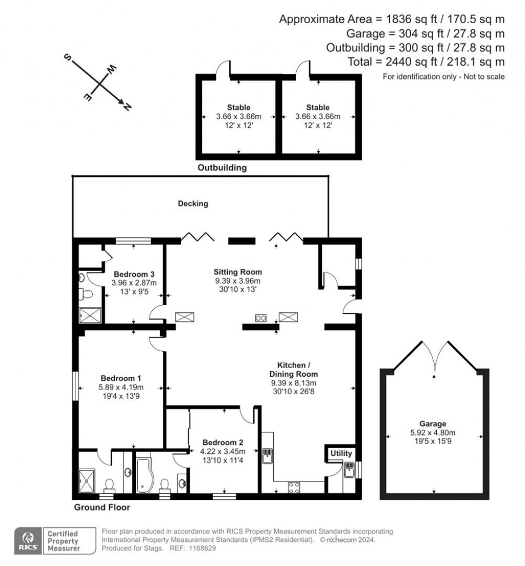 Floorplans For West Ogwell, Devon