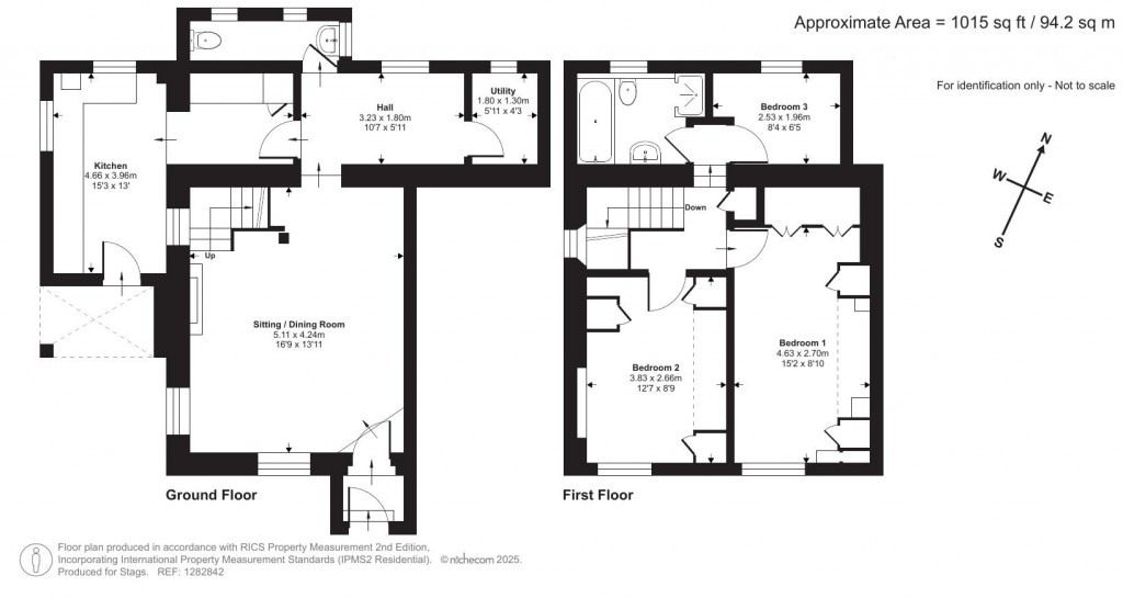 Floorplans For Town Marsh, Dulverton