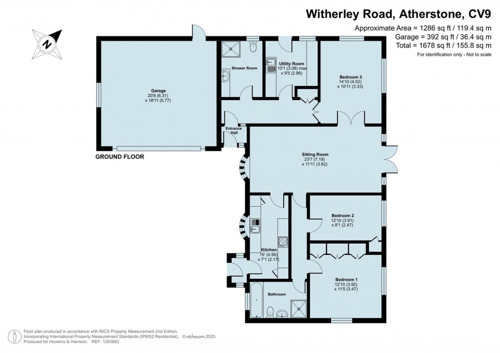 Floorplans For Witherley Road, Atherstone, CV9