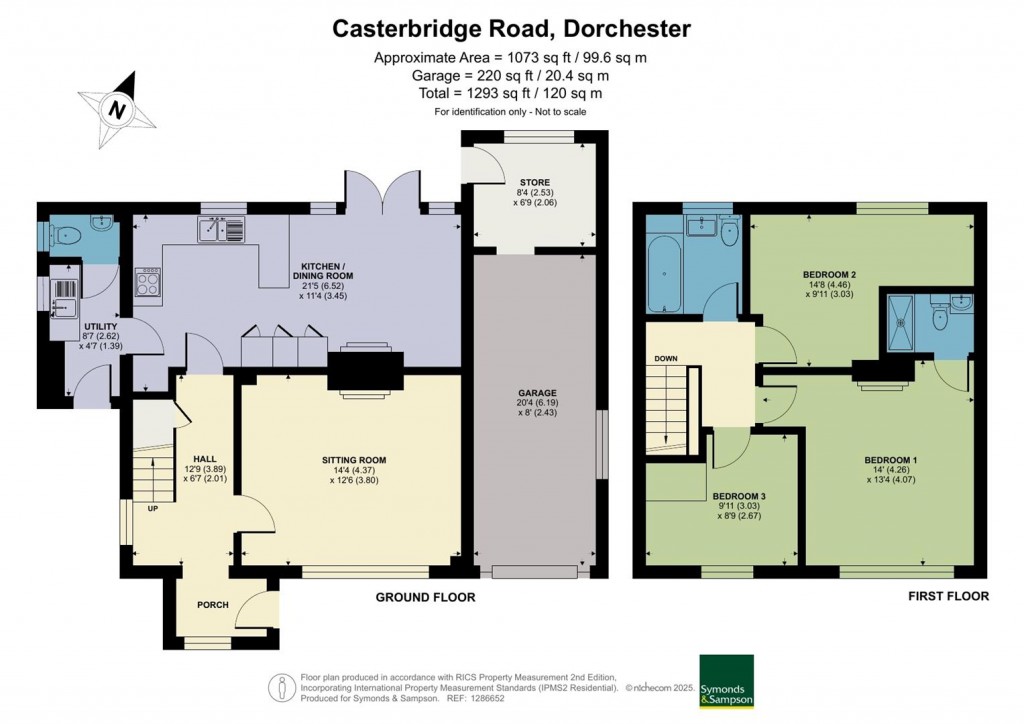 Floorplans For Casterbridge Road, Dorchester