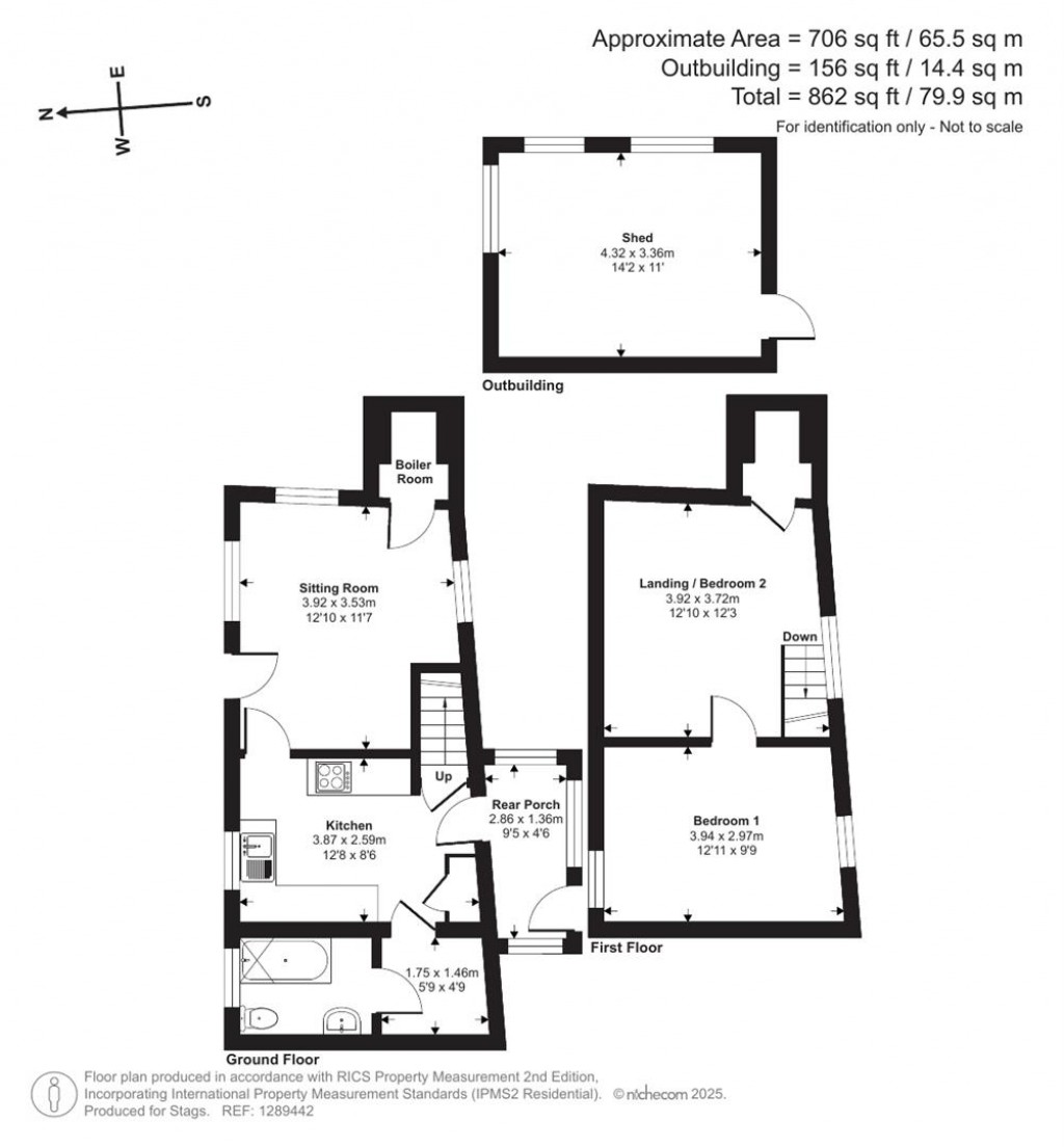 Floorplans For Snails Hill, West Chinnock, Crewkerne