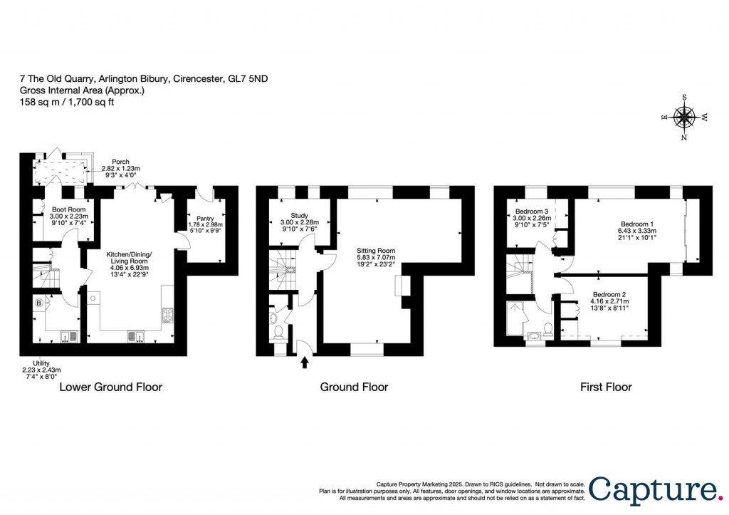 Floorplans For Arlington, Bibury