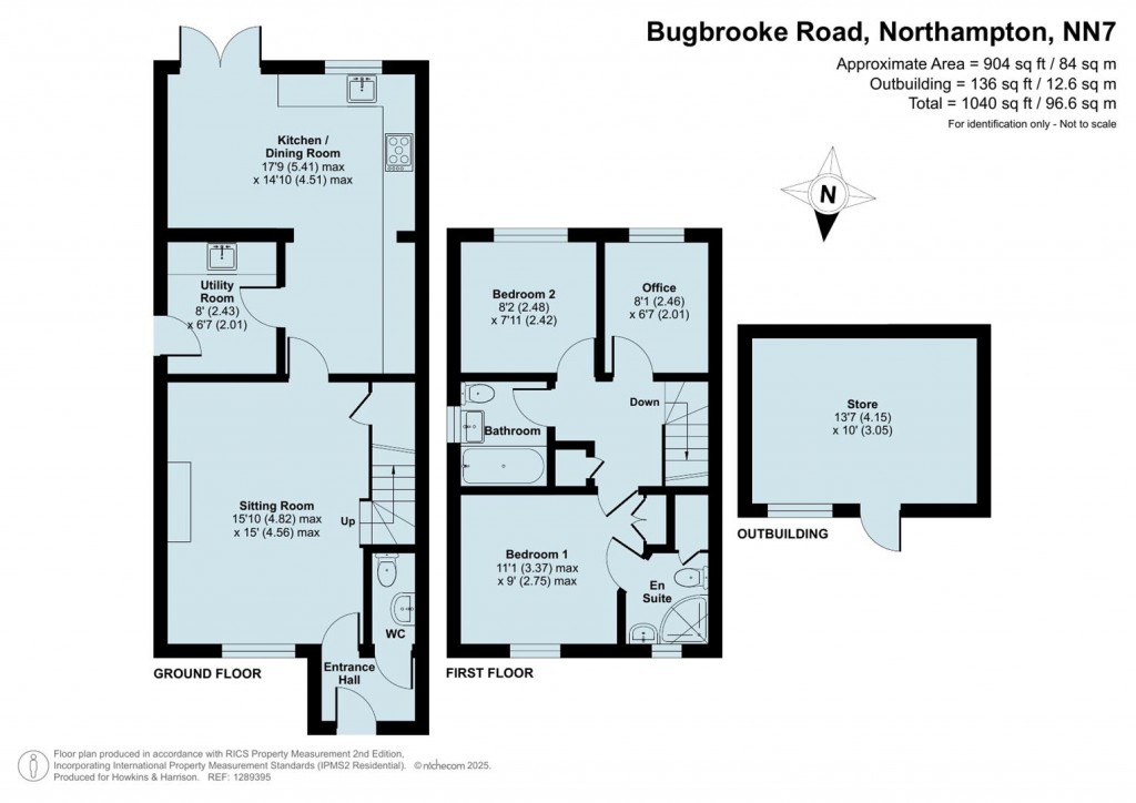 Floorplans For Bugbrooke Road, Gayton, NN7