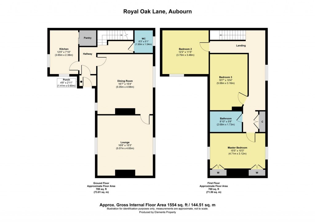 Floorplans For Royal Oak Lane, Aubourn, Lincoln