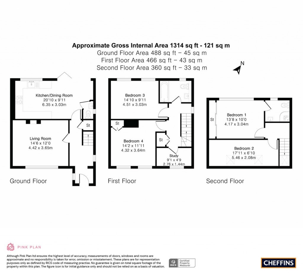 Floorplans For Haslingfield Road, Harlton