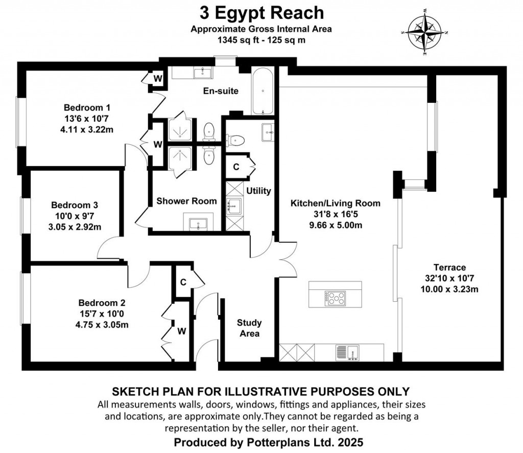 Floorplans For Cowes, Isle of Wight