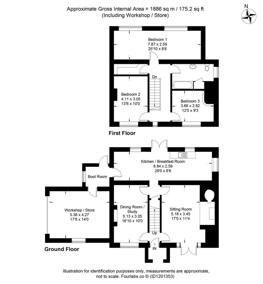 Floorplans For Lydeard St. Lawrence, Taunton