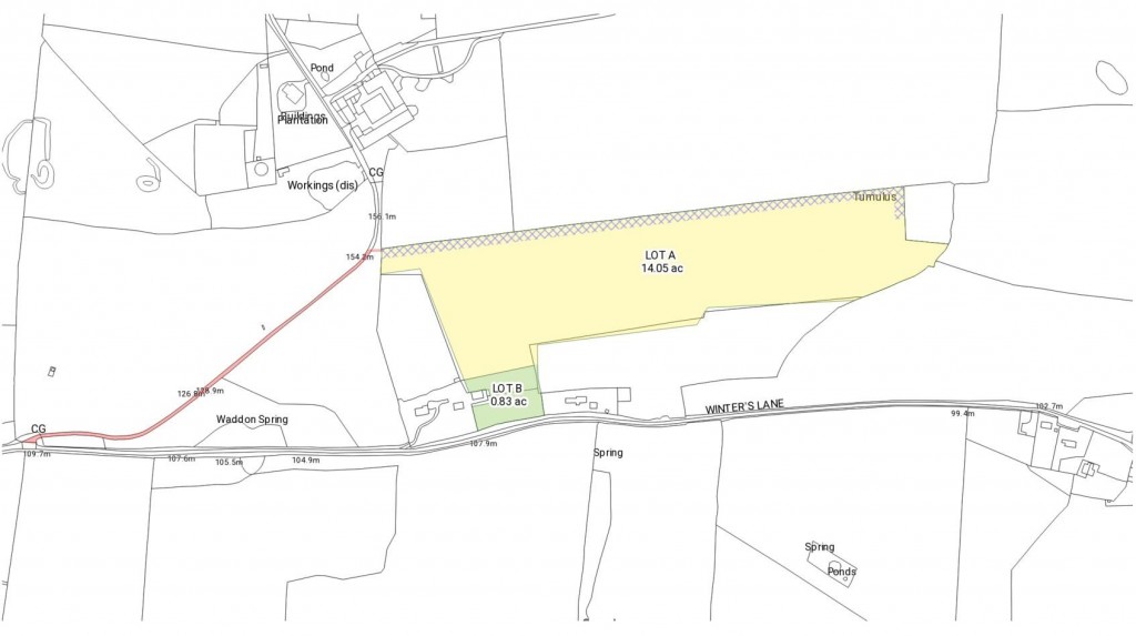 Floorplans For Lot B - Land at Winter Lane, Waddon, Portesham