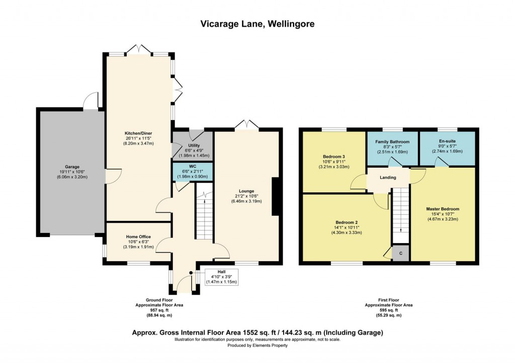 Floorplans For Wellingore, Lincoln