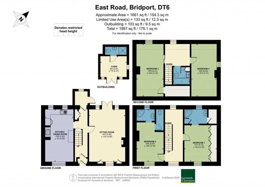 Floorplans For East Road, Bridport