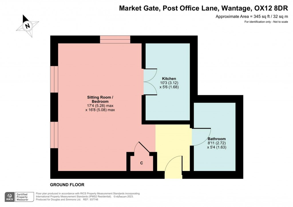 Floorplans For Post Office Lane, Wantage, Oxfordshire, OX12