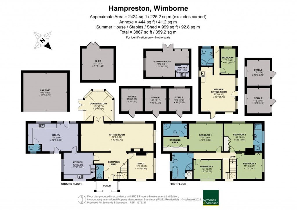 Floorplans For Hampreston, Wimborne