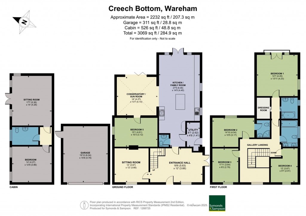 Floorplans For Creech Bottom, Wareham