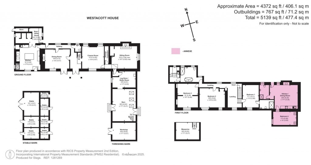 Floorplans For Westacott, Goodleigh, Barnstaple