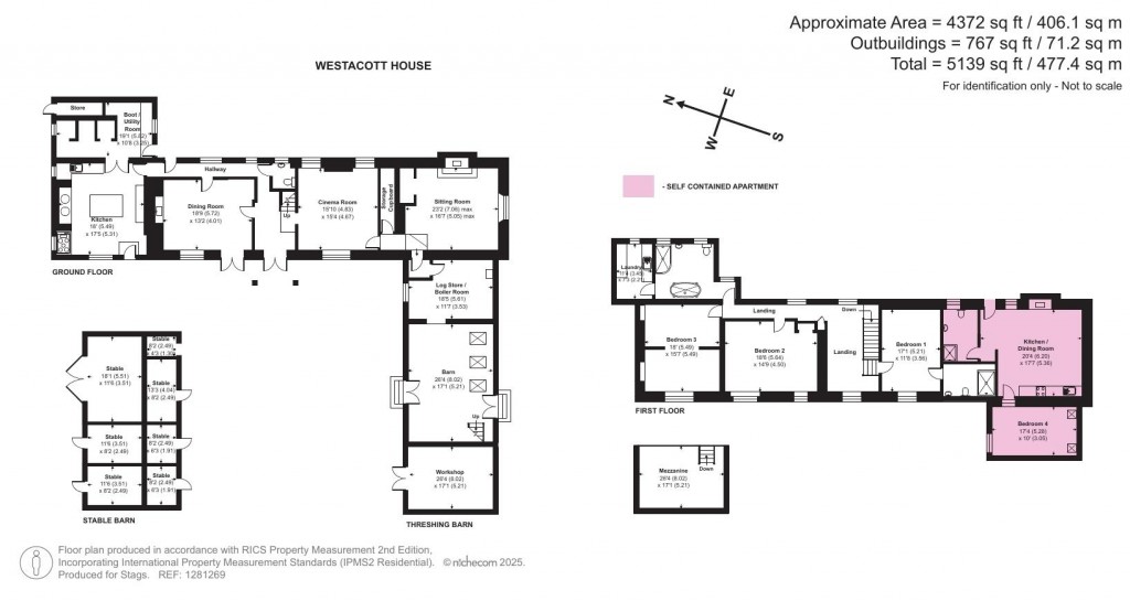 Floorplans For Westacott, Goodleigh, Barnstaple
