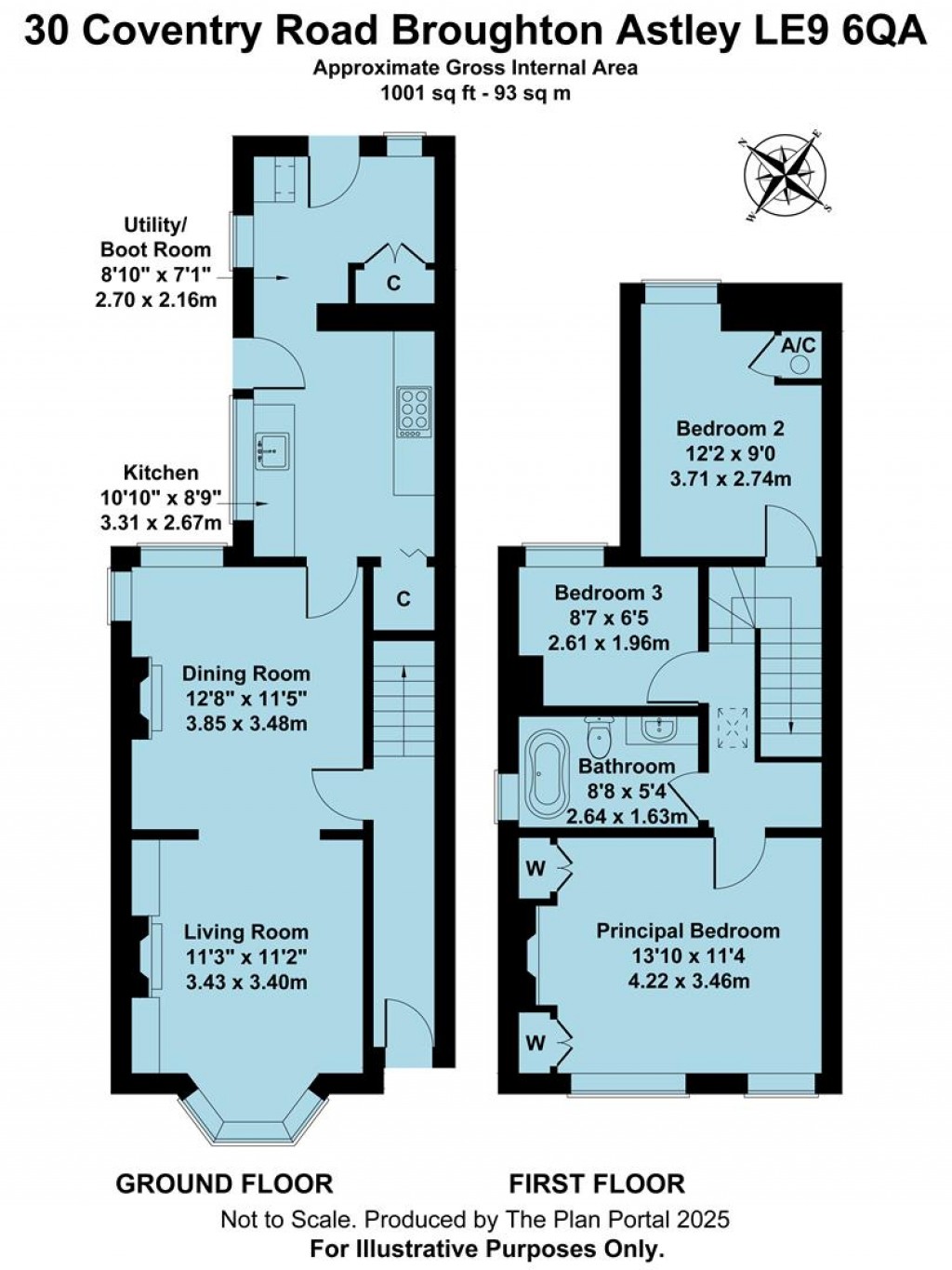 Floorplans For Broughton Astley, Leicester, LE9
