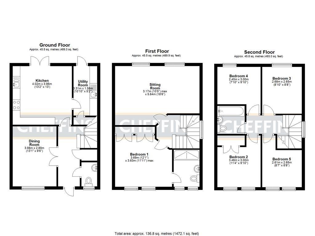 Floorplans For Yeomans Way, Littleport, Ely