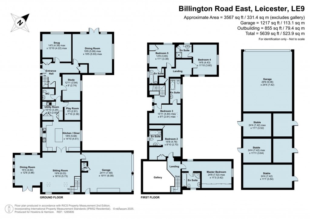 Floorplans For Billington Road East, Elmesthorpe, LE9