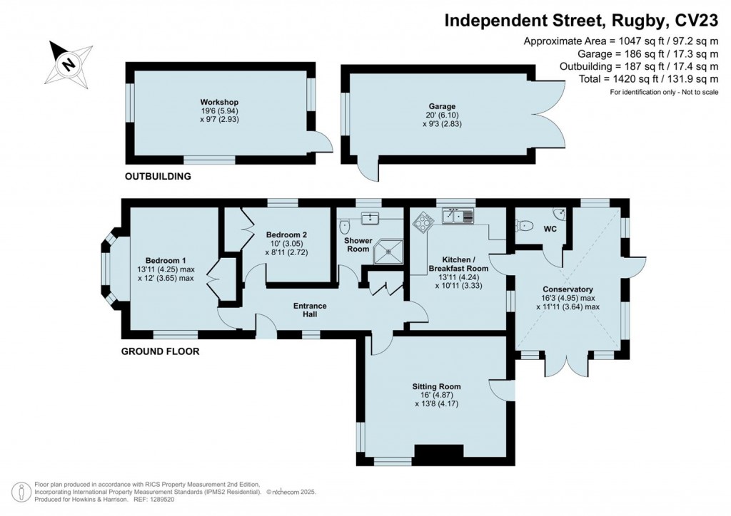 Floorplans For Independent Street, Kilsby, Rugby, CV23