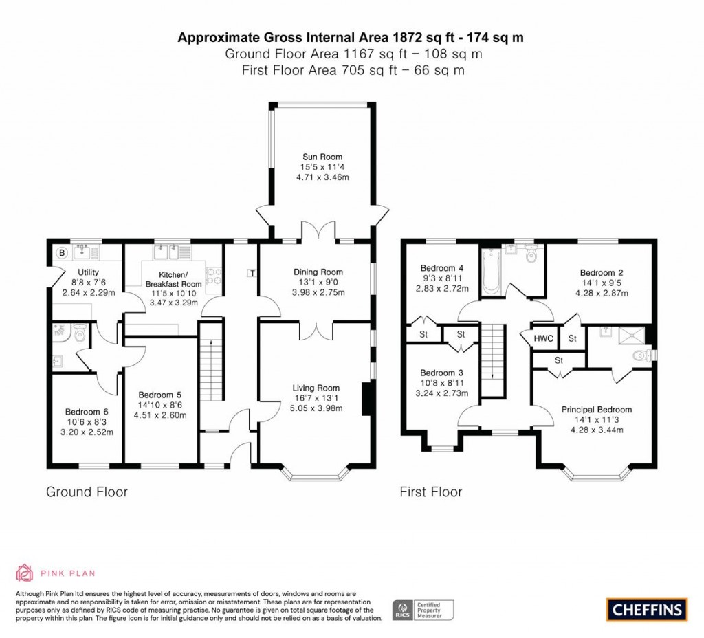 Floorplans For Bosworth Road, Cambridge