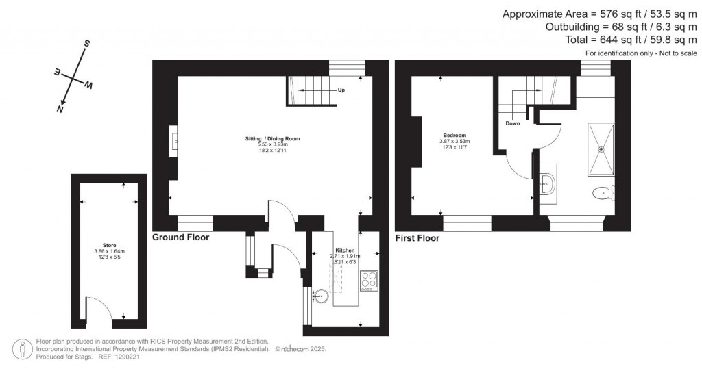 Floorplans For Belstone, Okehampton