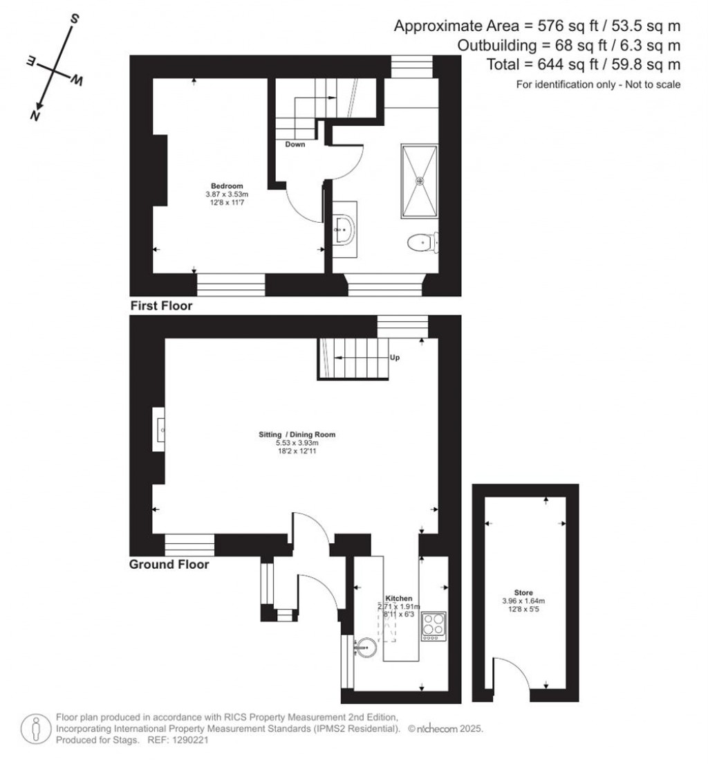 Floorplans For Belstone, Okehampton