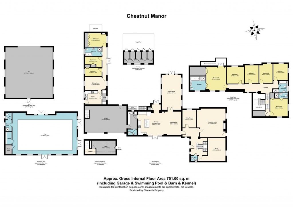 Floorplans For Fillingham Road, Willingham By Stow, Gainsborough