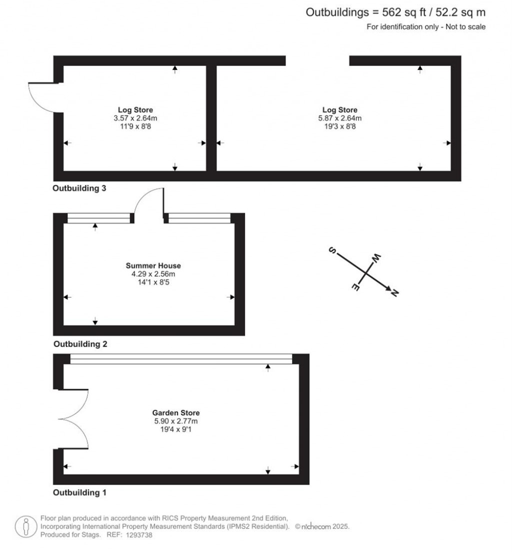 Floorplans For Chollacott Lane, Tavistock