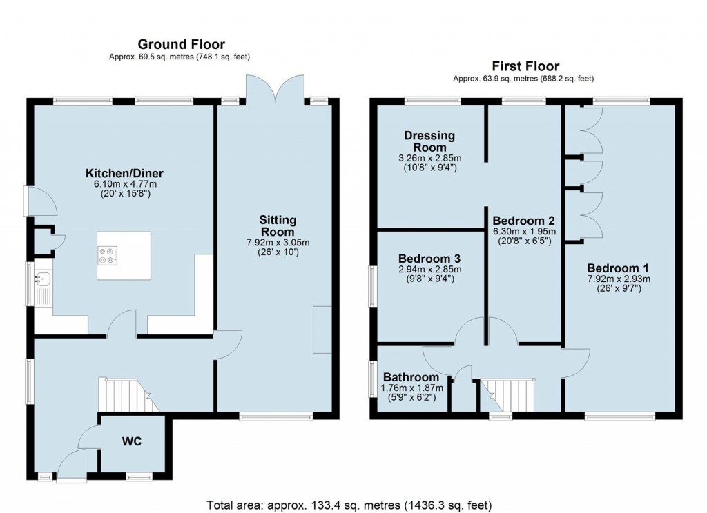Floorplans For Lower Road, Milton Malsor, Northampton, NN7