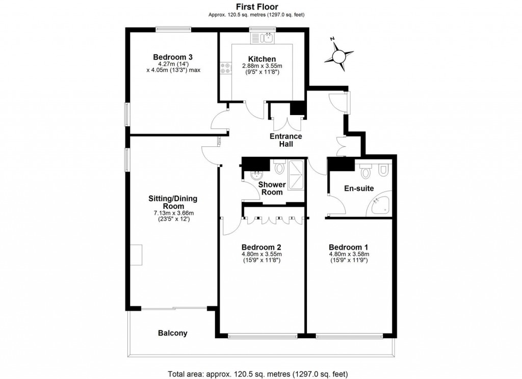 Floorplans For Park Hill Road, Torquay