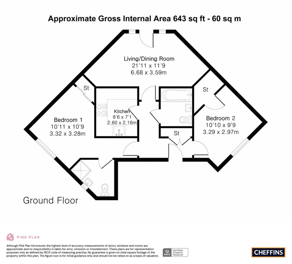 Floorplans For St. Matthews Gardens, Cambridge