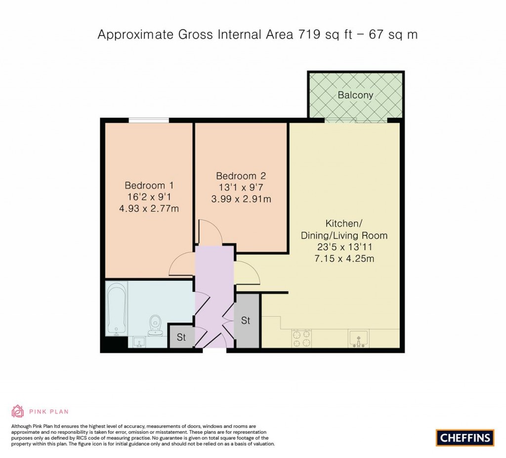 Floorplans For Mill Park, Cambridge