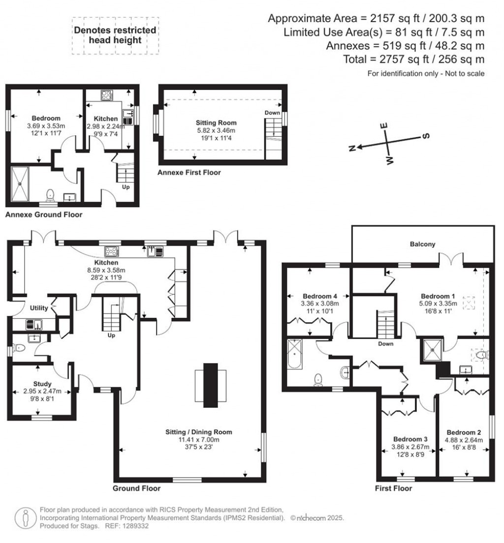 Floorplans For Somers Road, Lyme Regis