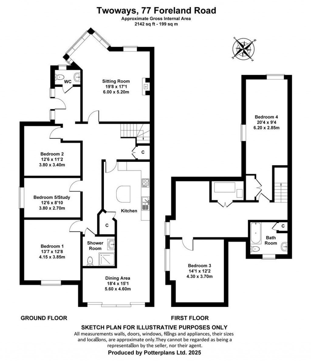 Floorplans For Bembridge, Isle of Wight