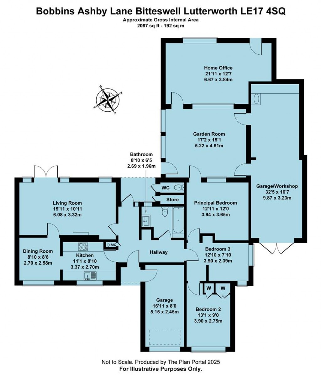 Floorplans For Ashby Lane, Bitteswell, Lutterworth, LE17