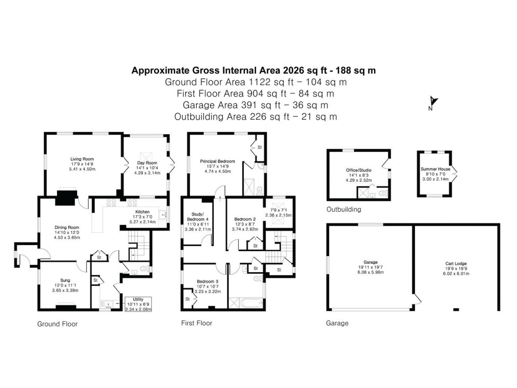 Floorplans For Upware, Ely