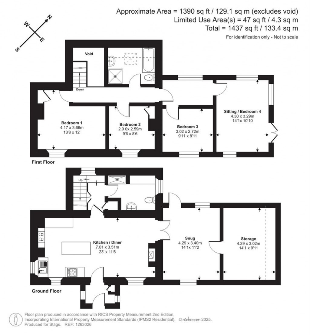 Floorplans For Bowithick, Launceston
