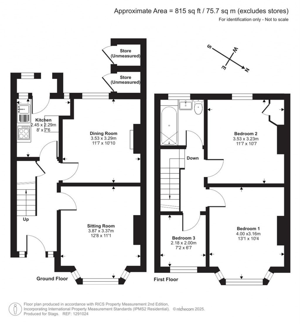 Floorplans For Lower Collins Road, Totnes