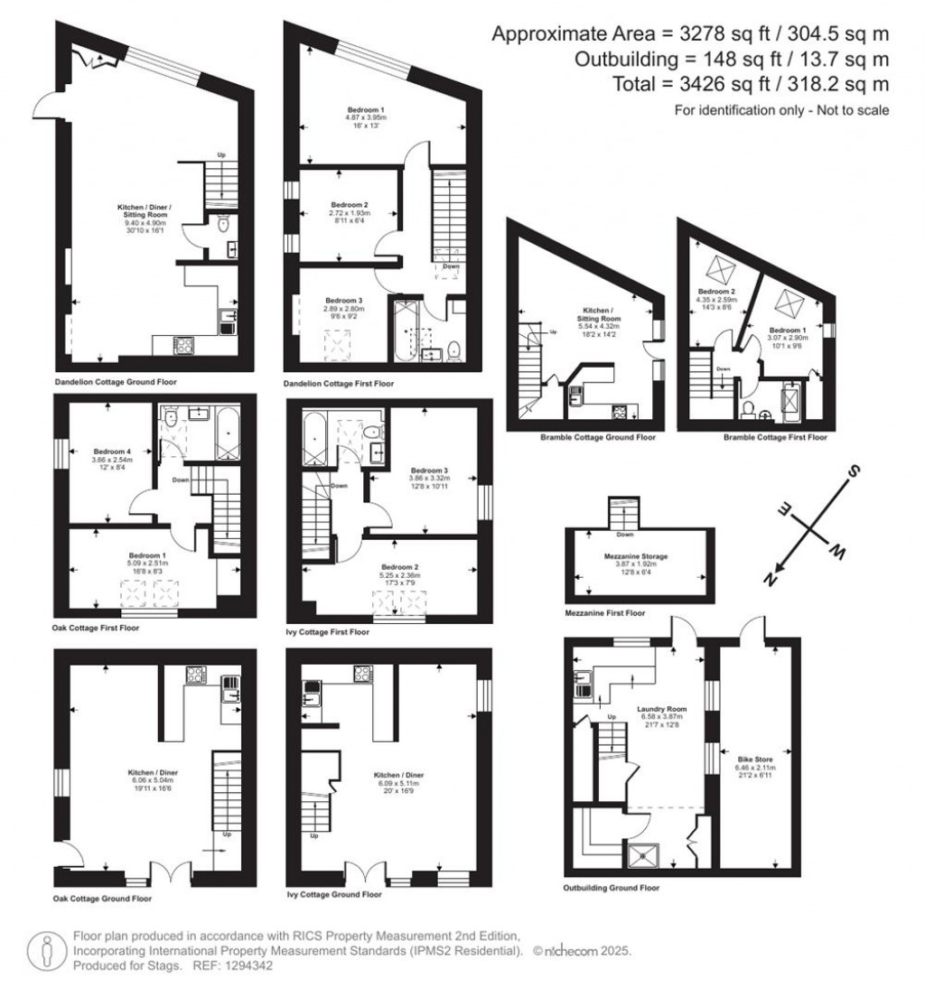 Floorplans For Blagdon, Paignton