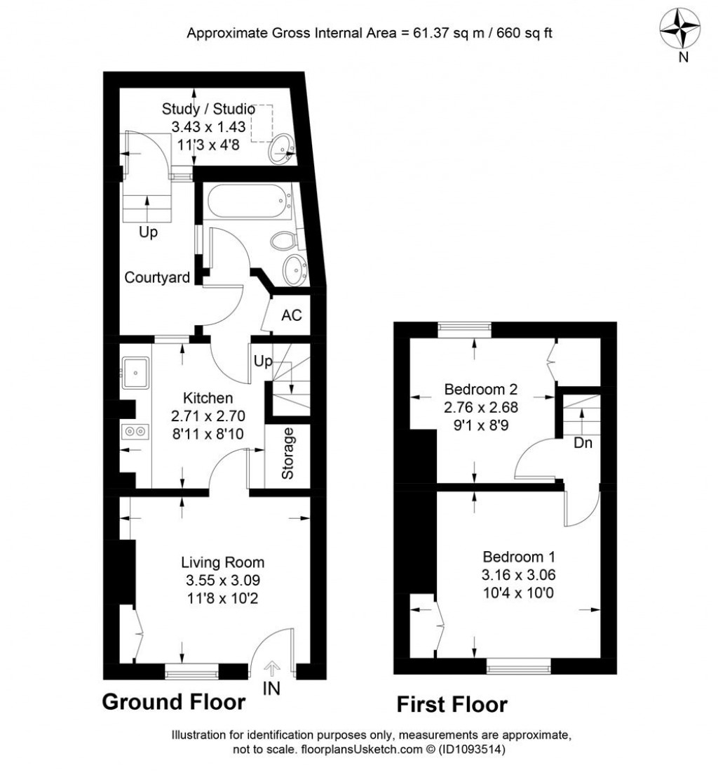 Floorplans For Waterloo Road, Kingsbridge