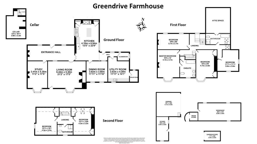 Floorplans For Little Barrington, Oxfordshire