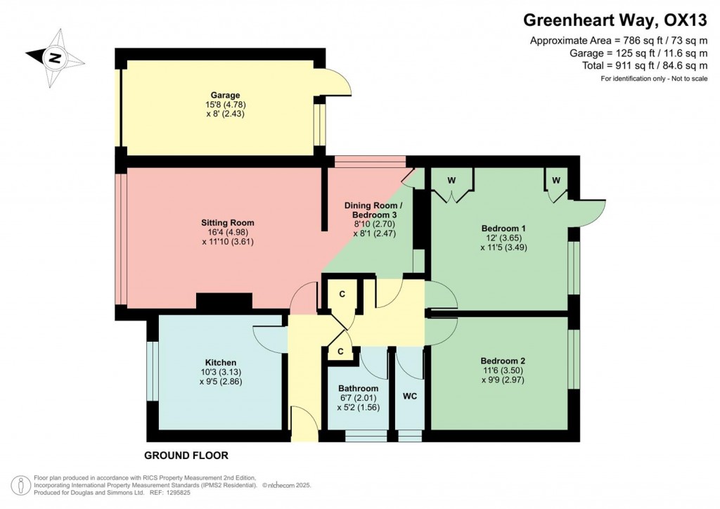 Floorplans For Southmoor, Abingdon, Oxfordshire, OX13