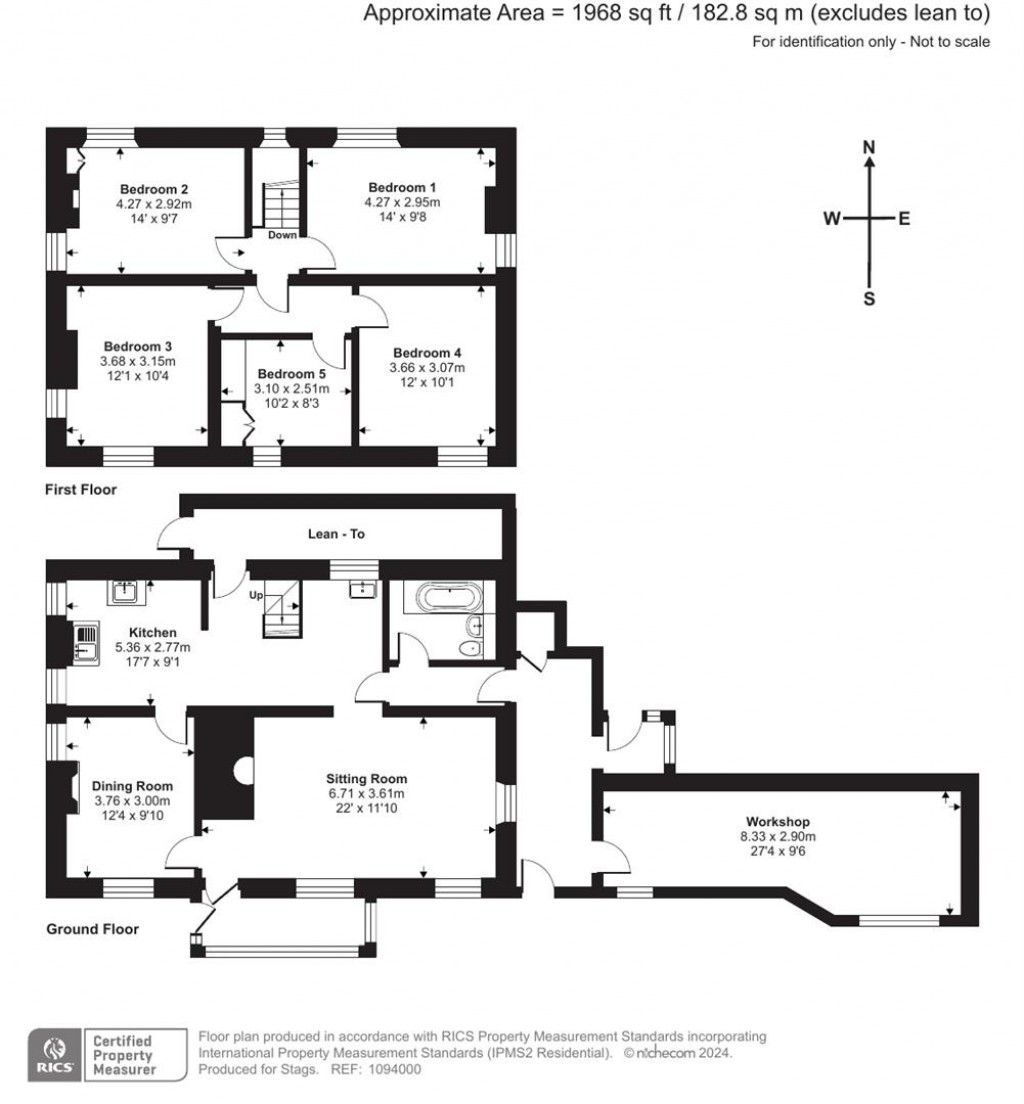Floorplans For Tregreenwell Hill, St. Teath, Bodmin