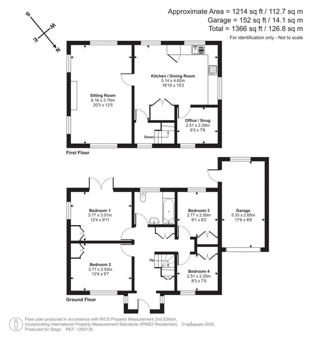 Floorplans For Porthcurno, St. Levan, Penzance